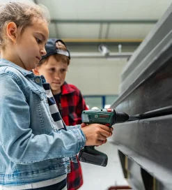 Bosch Mini Legeværktøj|Stor Skruemaskine m. Lys/Lyd - Legetøj - Grøn