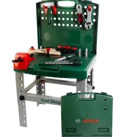 Bosch Mini Legeværktøj>Værktøjsbænk - Legetøj - Mørkegrøn