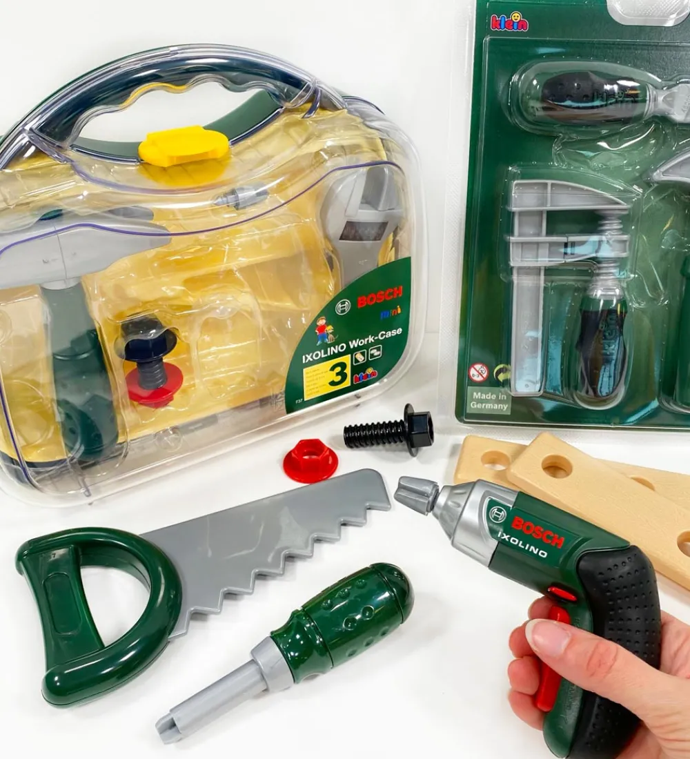 Bosch Mini Legeværktøj>Værktøjssæt - Legetøj - Mørkegrøn