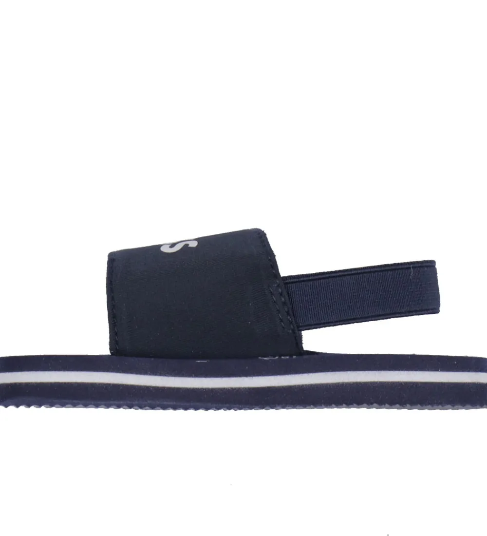 BOSS Badesandaler|Badesandaler - Navy/Hvid