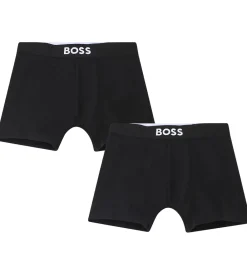 Børn BOSS Undertøj>Boxershorts - 2-pak - Sort