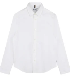 Børn BOSS Skjorter|Konfirmationstøj|Skjorte - Hvid