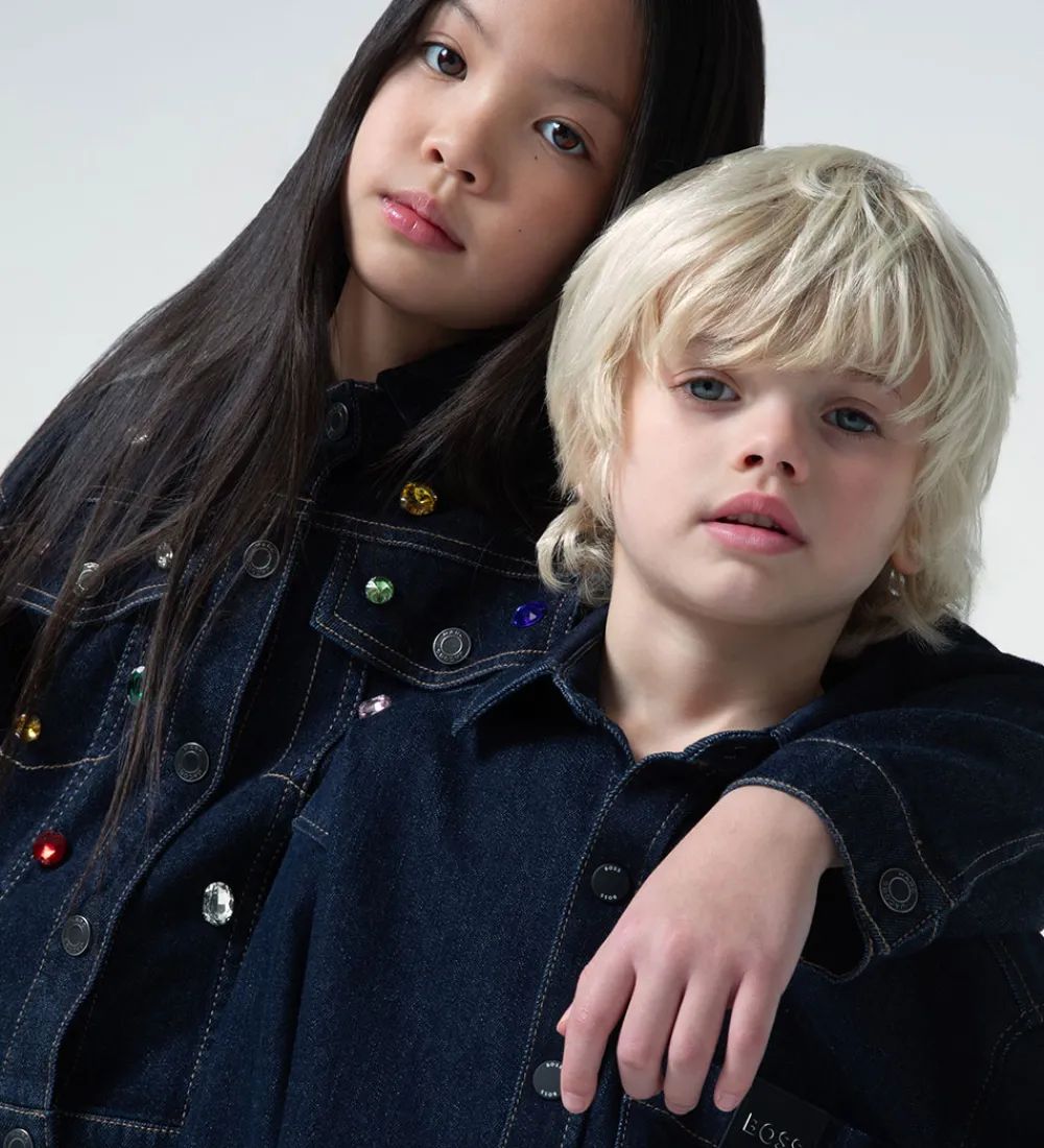 Børn BOSS Skjorter|Konfirmationstøj>Skjorte - Raw Denim