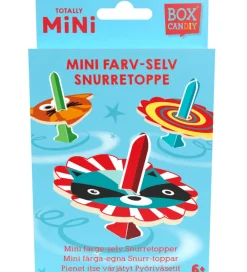 BOX CANDIY Kreasæt>Kreasæt - Farv-selv Snurretoppe - Totally Mini
