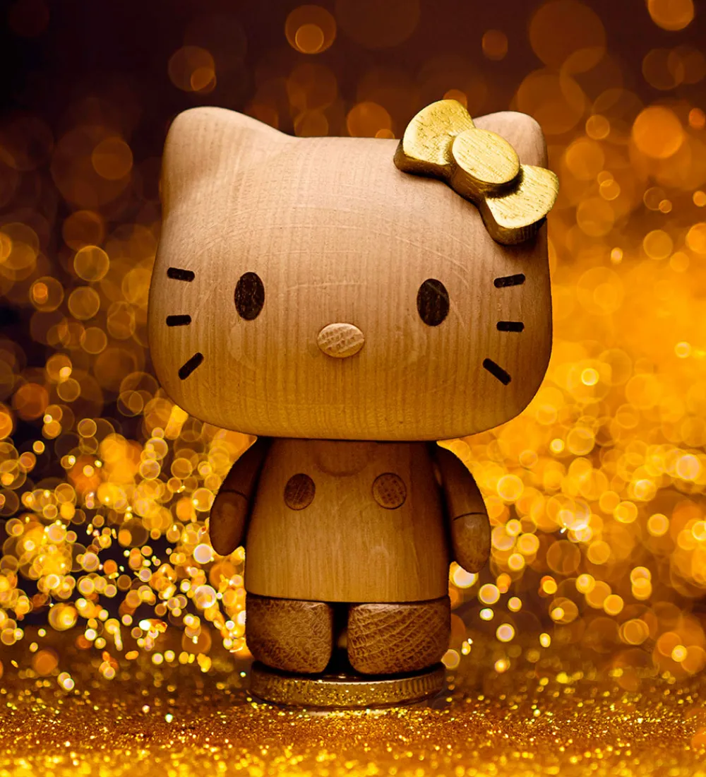 Boyhood Pyntefigurer|Dekoration|Hello Kitty x 50th Anniversary - Oak - Small