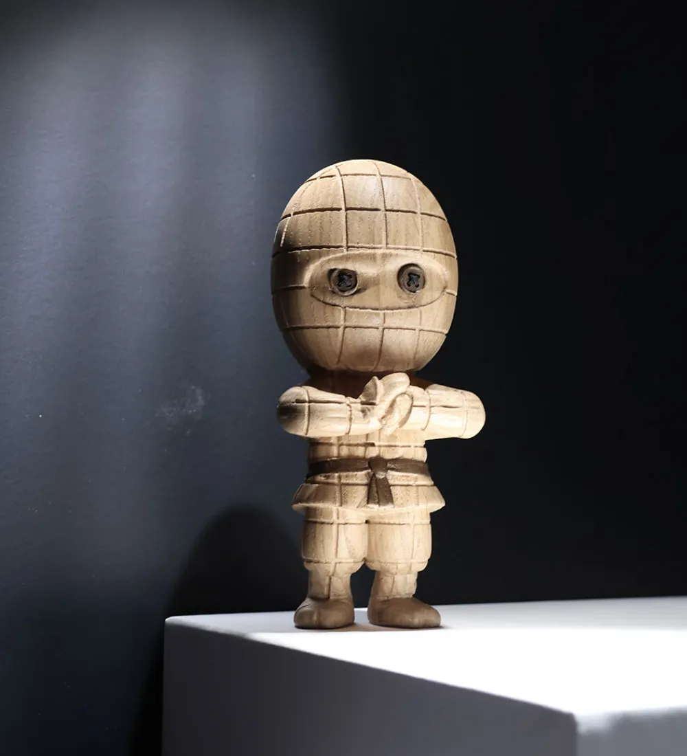 Boyhood Figurer|Ternet Ninja - Træ - Small - Oak
