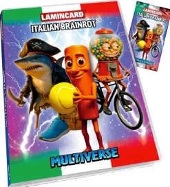 Brainrot Samlekort>Album m. Samlekort - Wave 2