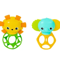 Bright Starts Bideringe|Aktivitetslegetøj - Oball-bidering 2-pak