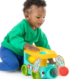 Bright Starts Motorisk Legetøj>Aktivitetslegetøj - Pop & Roll Safari Bus