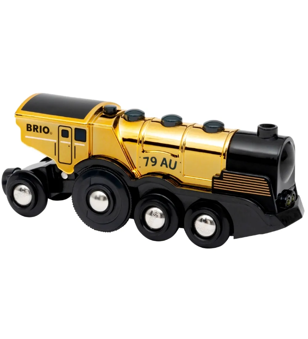 BRIO Brio|Actionlokomotiv - Batteridrevet - Guld 33630