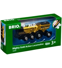 BRIO Brio|Actionlokomotiv - Batteridrevet - Guld 33630