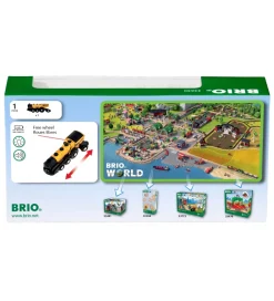 BRIO Brio|Actionlokomotiv - Batteridrevet - Guld 33630
