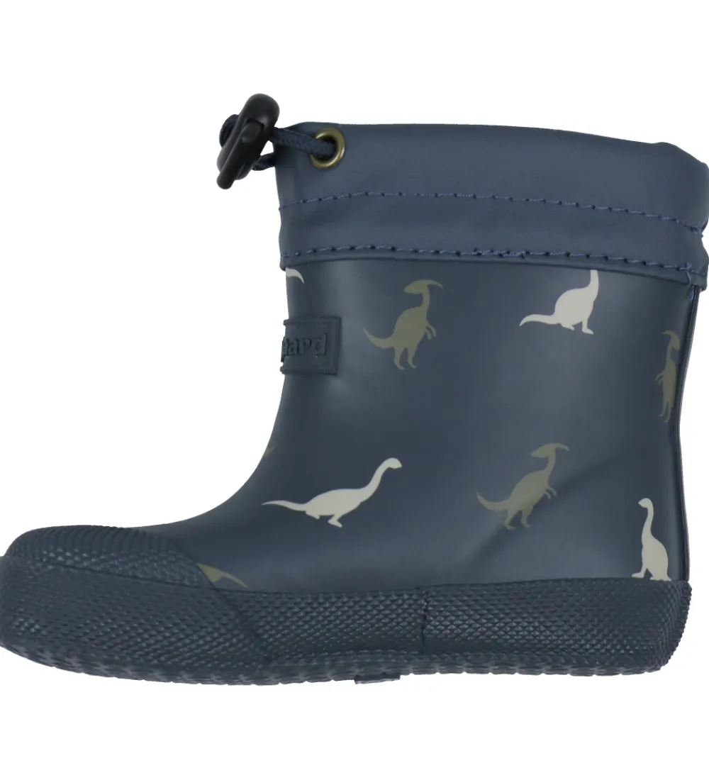 Bundgaard Gummistøvler>Gummistøvler m. For - Malik Navy Dino - Multi Colored
