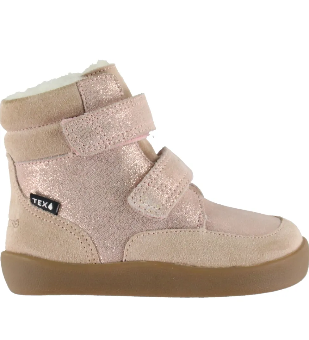 Bundgaard Vinterstøvler|Vinterstøvler - Basil - Tex - Old Rose Glitter