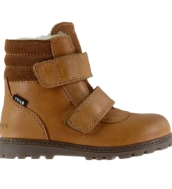 Bundgaard Vinterstøvler>Vinterstøvler - Tex - Tokker - Wide Fit - Cognac