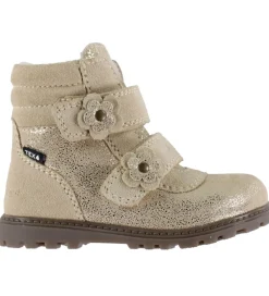 Bundgaard Vinterstøvler>Vinterstøvler - Tex - Tokker Flower - Wide Fit - Ivory