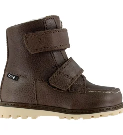 Bundgaard Vinterstøvler|Vinterstøvler - Tex - Terry - Wide Fit - Mørkebrun