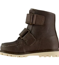 Bundgaard Vinterstøvler|Vinterstøvler - Tex - Terry - Wide Fit - Mørkebrun