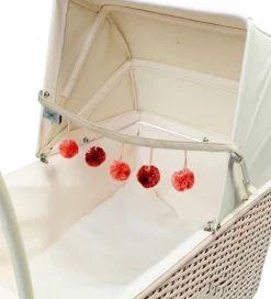 by ASTRUP Barnevognskæder|Barnevognskæde - PomPon - Rose