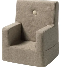 by KlipKlap Stole>Lænestol - Kids Chair - 43x43x50 cm - Sand/Sand