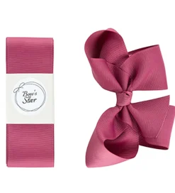By Stær Hårbånd>Dåbsbånd m. Sløjfe - Victorian Rose