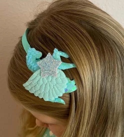 By Stær Hårpynt|Hårbøjler>Hårbøjle - Enhjørning - Turkis