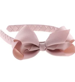 By Stær Hårbøjler|Hårbøjle - Klassisk Stor Sløjfe - Antique Rose