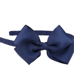 By Stær Hårbøjler|Hårbøjle - Navy m. Sløjfe