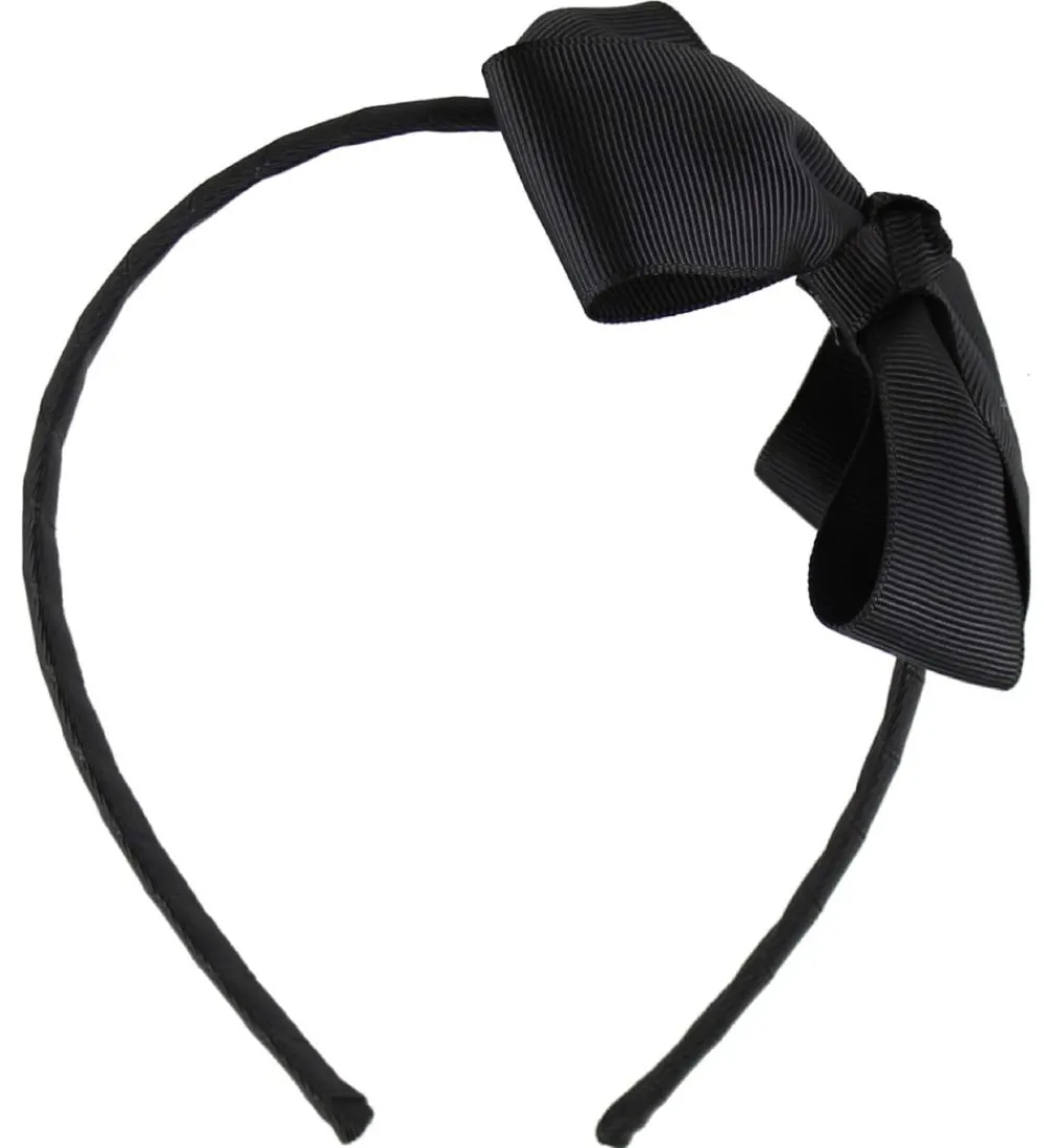 By Stær Hårbøjler|Hårbøjle - Sort m. Sløjfe