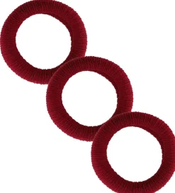 By Stær Hårelastikker|Hårelastik - 3-pak - Ea - Bordeaux