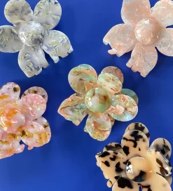 By Stær Hårspænder>Hårklemme - Adeline - 7,2 cm - Leo