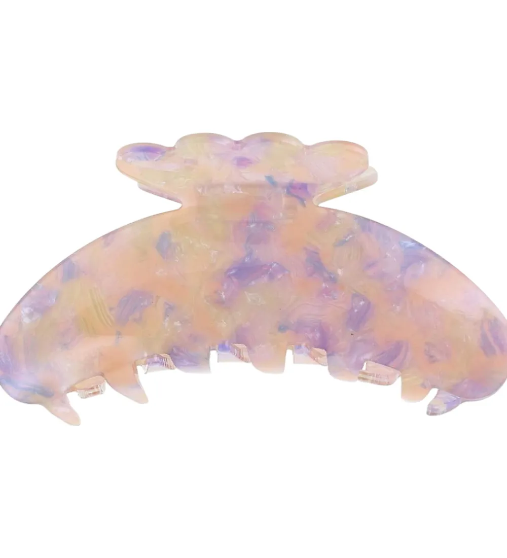 By Stær Hårspænder|Hårklemme - Agnes - Rosa/Lilla/Fersken Nistret