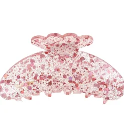 By Stær Hårspænder|Hårpynt>Hårklemme - Asta - 10x5 cm - Confetti Lyserød