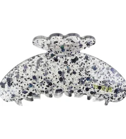 By Stær Hårspænder|Hårpynt|Hårklemme - Asta - 10x5 cm - Confetti Sort