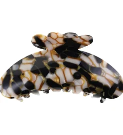 By Stær Hårspænder|Hårpynt>Hårklemme - Asta - 10x5 cm - Salt/Peber