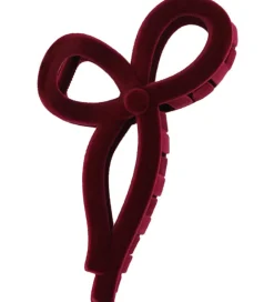 By Stær Hårspænder|Hårklemme - Merina Velour - 13 cm - Stor - Bordeaux