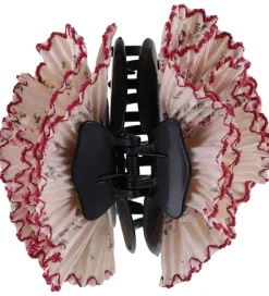 By Stær Hårspænder>Hårklemme - Miley - Creme/Mørke Rosa