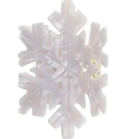 By Stær Hårspænder|Hårpynt|Hårklemme - Snefnug - 9x5 cm - Lys Grå