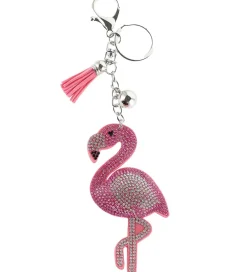 By Stær Nøgleringe|Nøglering - Flamingo - Pink