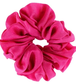 By Stær Scrunchies>Scrunchie - Isabella - 18 cm - Mørk Pink