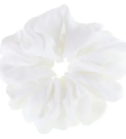 By Stær Scrunchies|Scrunchie - Isabella - 18 cm - Hvid