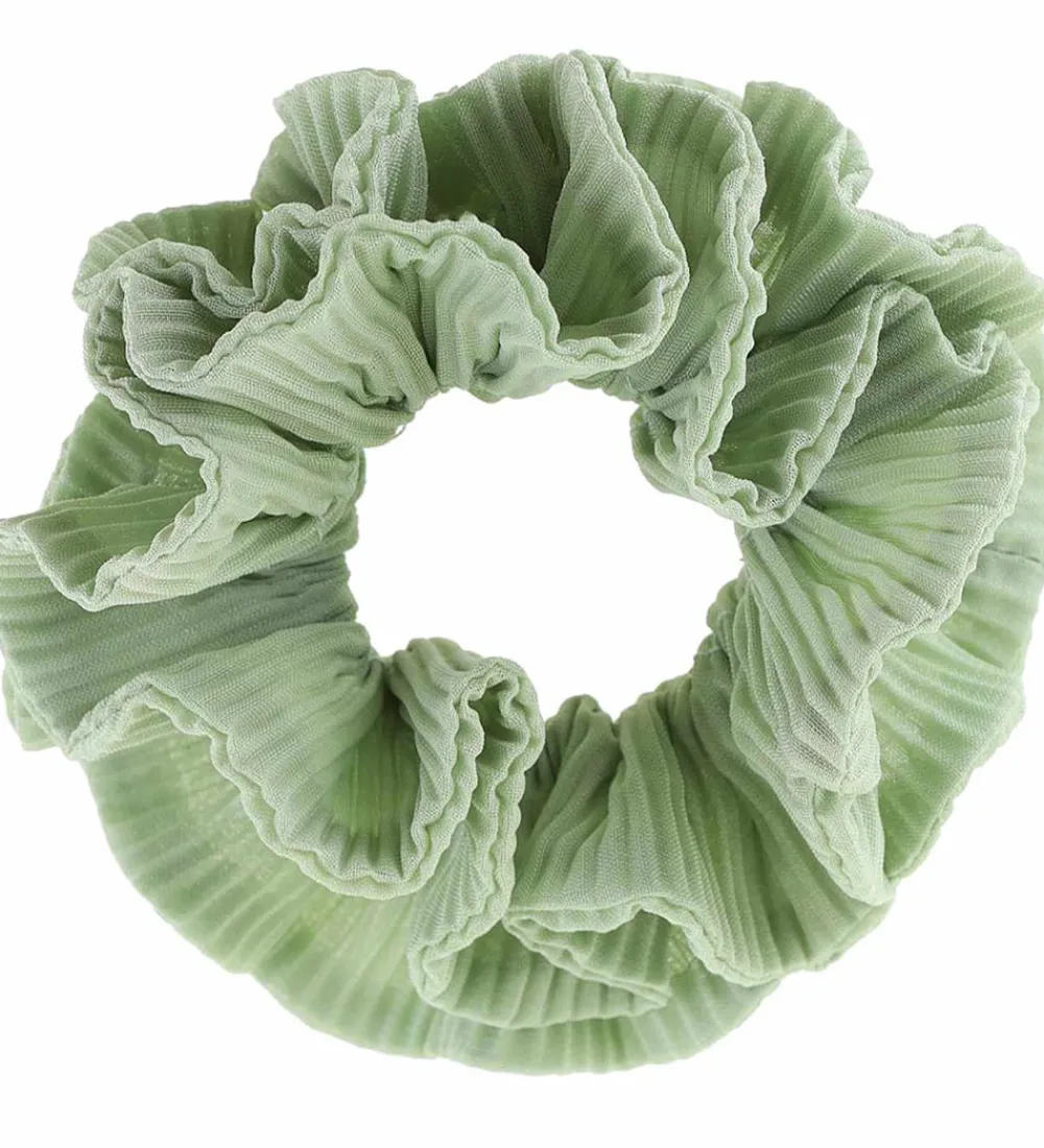By Stær Scrunchies|Scrunchie - Kaisa - 12 cm - Støvet Mint
