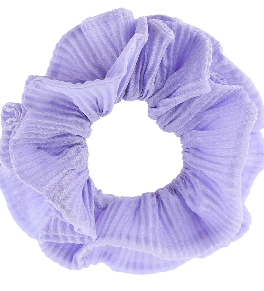 By Stær Scrunchies>Scrunchie - Kaisa - 12 cm - Pastel Lilla
