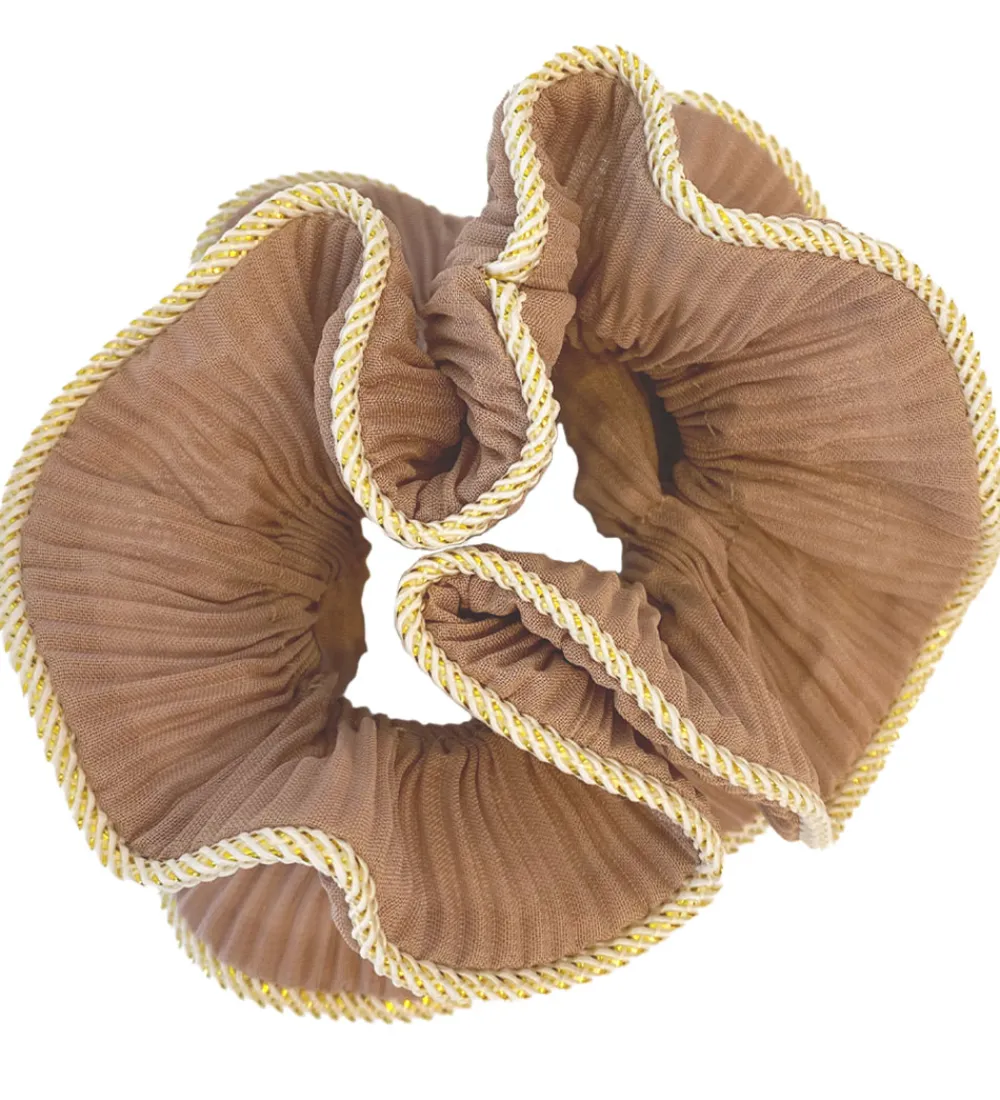 By Stær Hårelastikker>Scrunchie - Lilje - Taupe