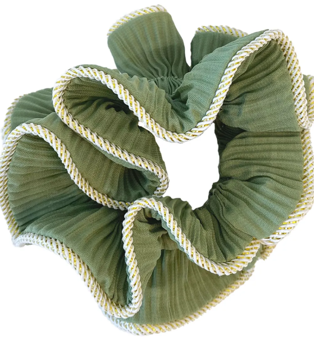 By Stær Hårelastikker|Scrunchie - Lilje - Salvie
