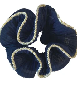 By Stær Hårelastikker|Scrunchie - Lilje - Marineblå