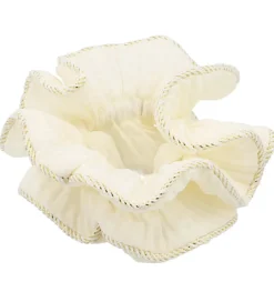 By Stær Scrunchies>Scrunchie - Lilje - Råhvid