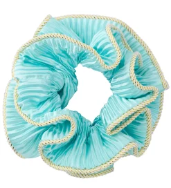 By Stær Scrunchies>Scrunchie - Lilje - Lyseblå Satin