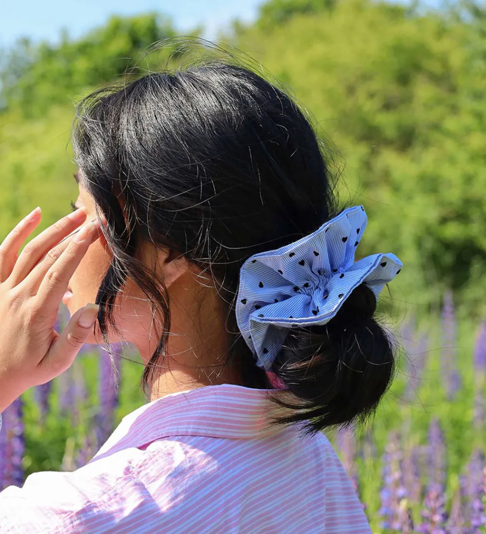 By Stær Scrunchies>Scrunchie - Tenja - Lyseblå