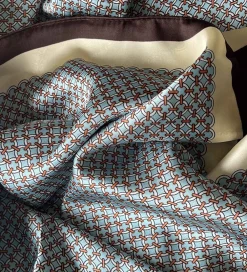 Børn By Stær Tørklæder>Tørklæde - Callie - Blå/Sort